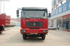 陜汽 德龍F(tuán)2000重卡 270馬力 6X6 欄板載貨車(chē)(中長(zhǎng)平頂)(SX2255DN435)