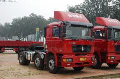 陜汽 德龍F(tuán)2000重卡 336馬力 6X2 牽引車(加長高頂)(加強(qiáng)型)(SX4205NR279)